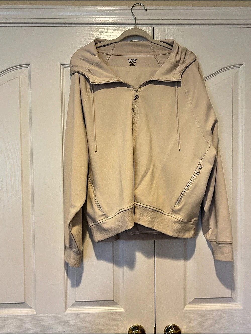 Old Navy All in Motion Dynamic Fleece Jogger Set Beige XXL NWT